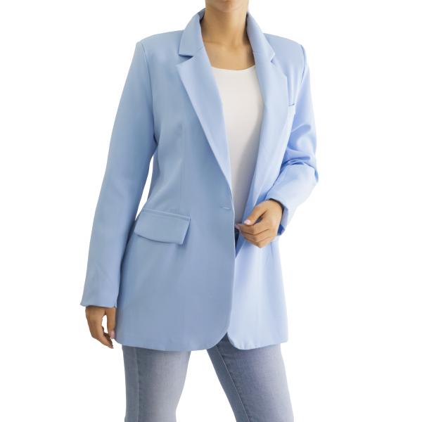 Blazer over con bottone "Lory"